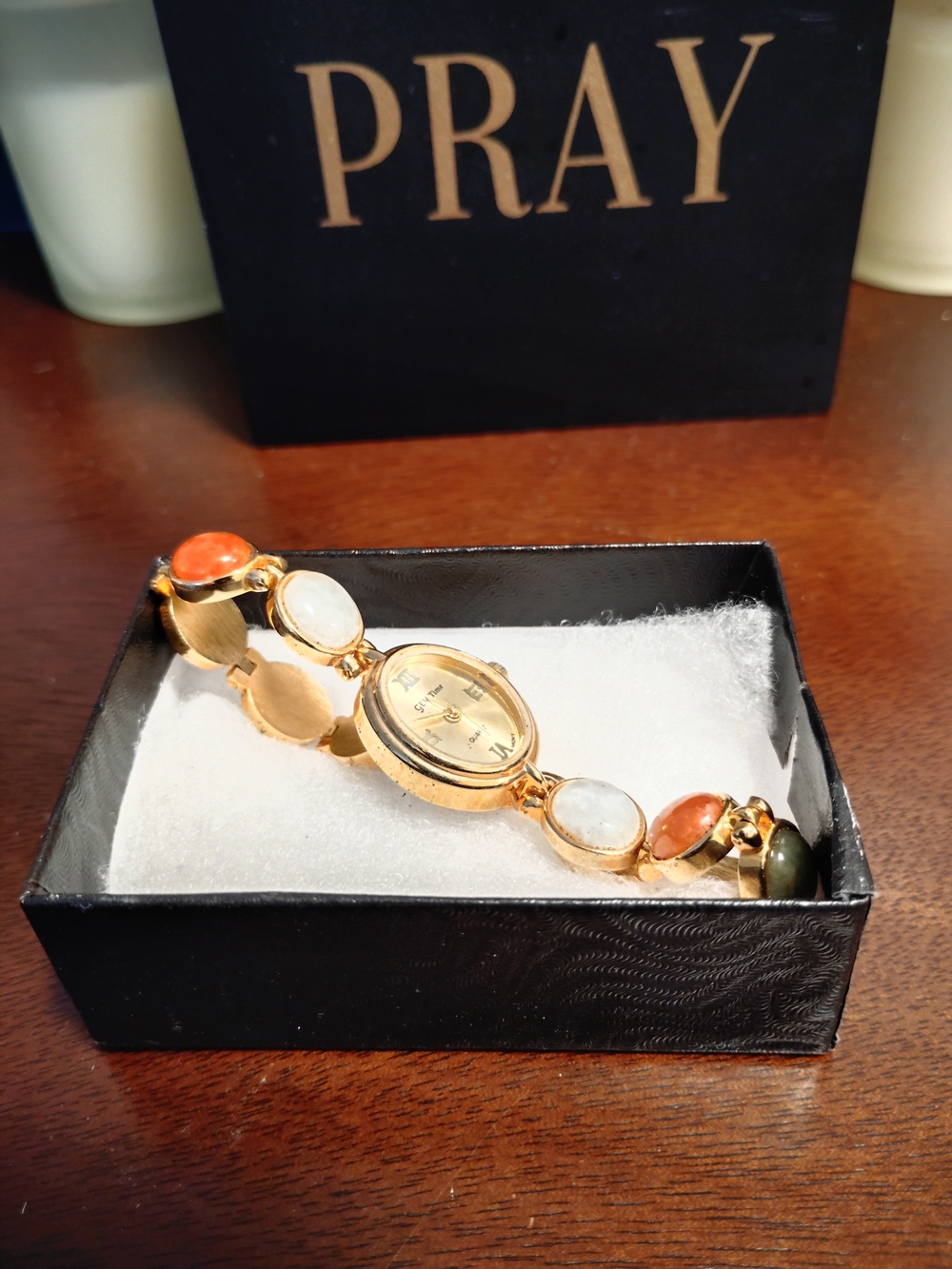 Gem Time Quartz (Japan Movement) a Private fashion label Vintage cocktail watch